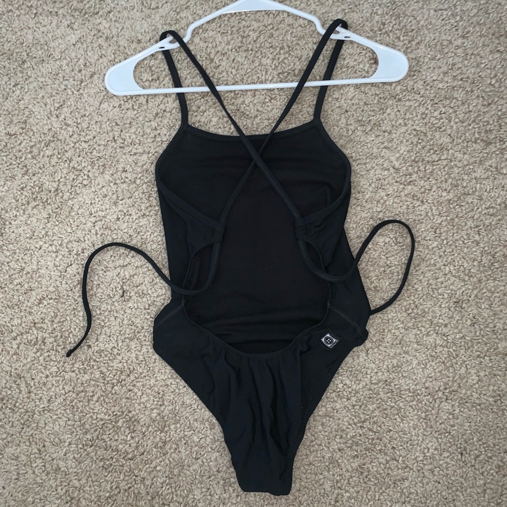 Jolyn all black swimsuit